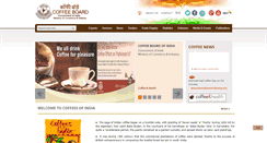 Desktop Screenshot of indiacoffee.org